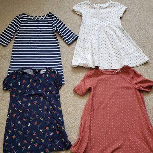 Bundle - 4 Old Navy dresses - size 4T